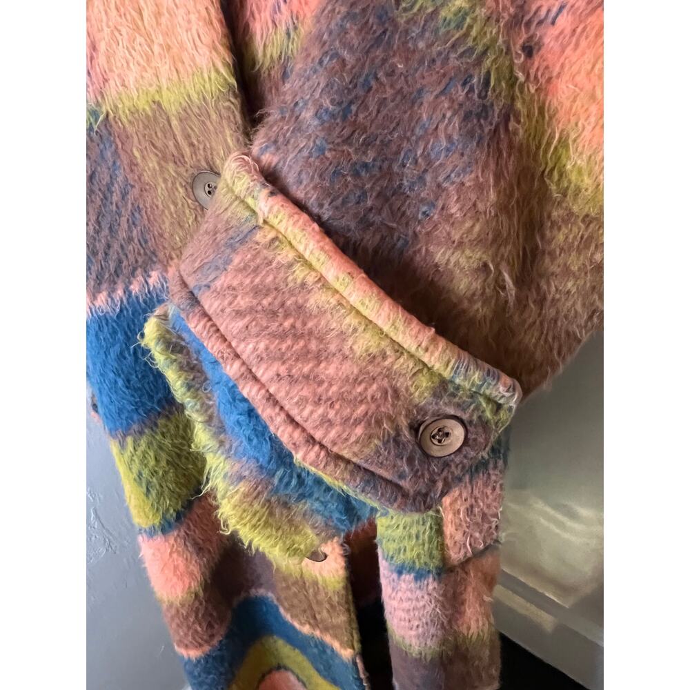 Free People Dalton Woolen Coat Size Medium MSRP $298 NWT (B120140) - Picture 7 of 14